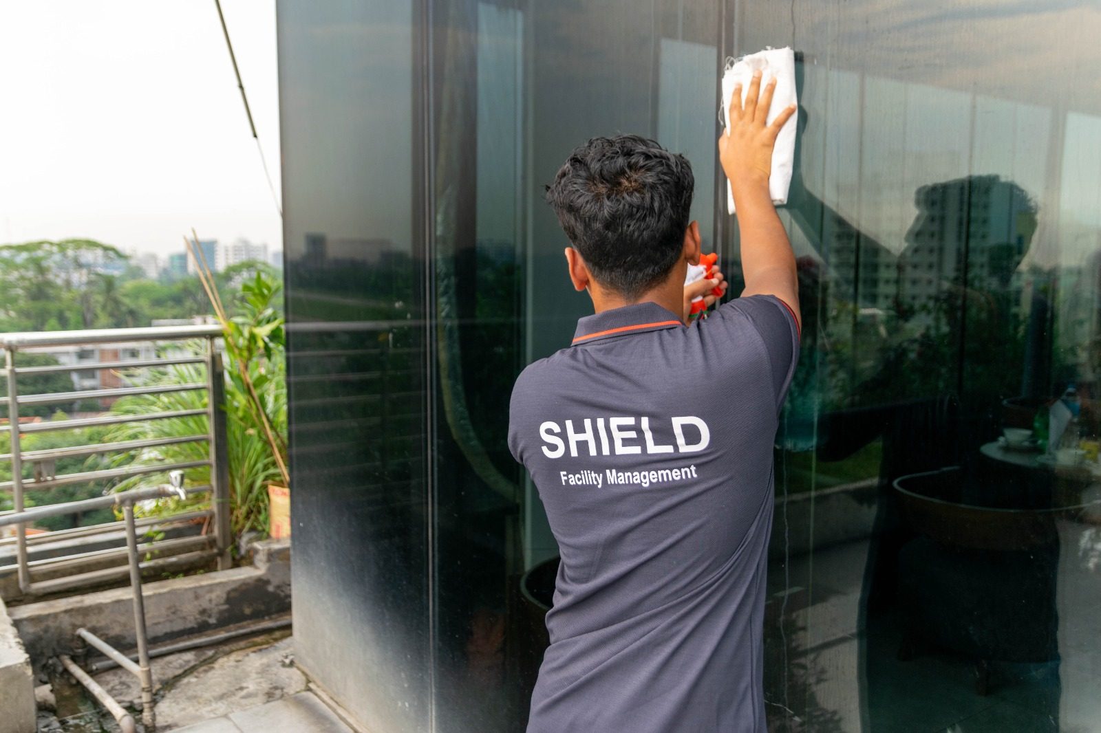 Shield Facility Management Division team at work